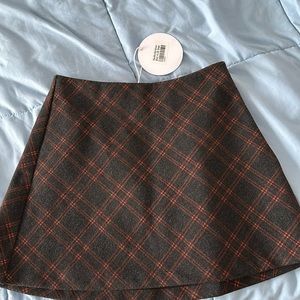 Princess Polly checkered skirt